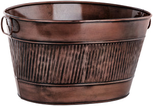 misa do szampana Rancho; 34000ml, 52x40x29.5 cm (DxSxW); miedź