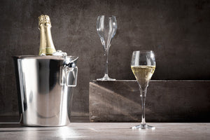 cooler do butelek Montuno; 3500ml, 19.5x19 cm (ØxW); srebro