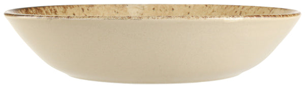talerz głęboki Natura; 955ml, 23x4.88 cm (ØxW); jasny brązowy/ciemny brąz; okrągły; 6 sztuka / opakowanie