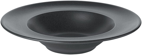 talerz do makaronów Masca; 850ml, 30.5x6.5 cm (ØxW); czarny; okrągły; 4 sztuka / opakowanie