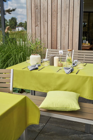 poduszka na krzesło Blanca; 40x40x3 cm (SxDxW); żółty; kwadrat