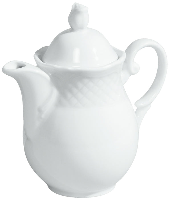 pokrywka zapasowa do dzbanka do kawy Zürich; 300ml; biały; okrągły; 6 sztuka / opakowanie