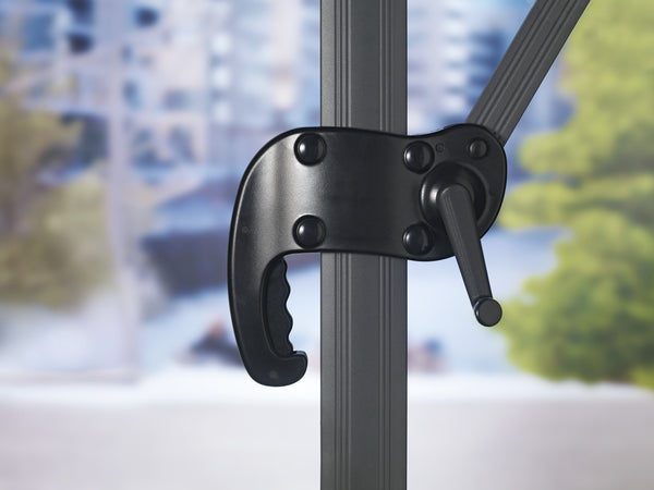 parasol rzymski Breva; 295x295x270 cm (DxSxW); ecru; kwadrat