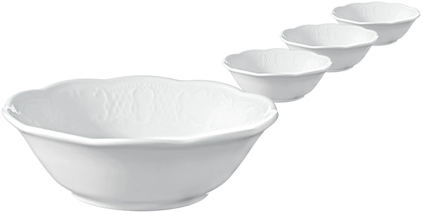miska Coup Menuett okrągła; 450ml, 16x5.3 cm (ØxW); biały; okrągły; 4 sztuka / opakowanie