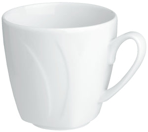 filiżanka do kawy Vilano; 250ml, 7.5x7.7 cm (ØxW); biały; okrągły; 6 sztuka / opakowanie