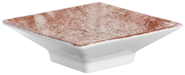 Schälchen Gironia eckig; 70ml, 11.5x11.5x3.5 cm (DxSxW); różowy; kwadrat; 6 sztuka / opakowanie