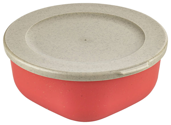 pojemnik do wielokrotnego użytku Connect Box; 700ml, 16.2x15.8x6.5 cm (DxSxW); czerwony; okrągły; 2 sztuka / opakowanie