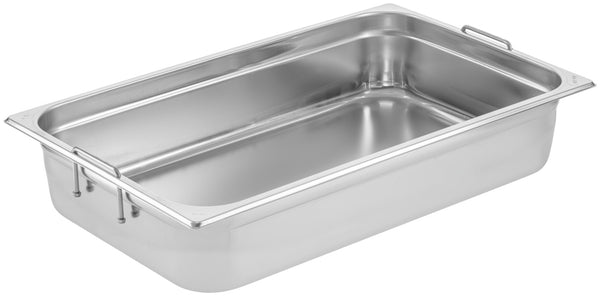pojemnik GN Premium z uchwytem 1/1; Größe GN 1/1, 15000ml, 53x32.5x10 cm (DxSxG); srebro