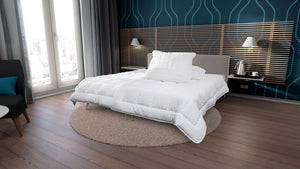 kołdra Profiwash z włókna; 135x200 cm (SxD); biały