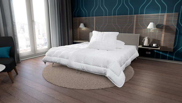 kołdra Profiwash z włókna; 135x200 cm (SxD); biały