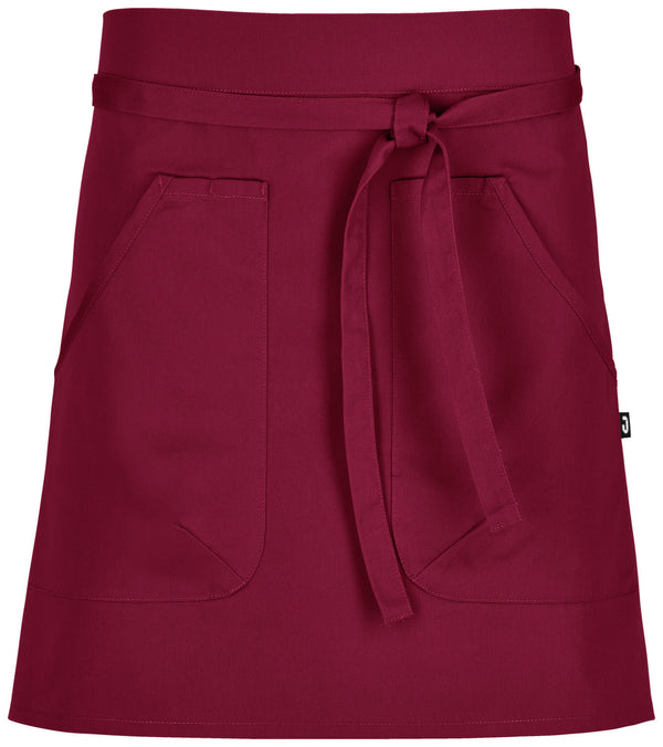 Schürze Gabo 45x80 cm (LxB); 45x80 cm (DxS); bordo