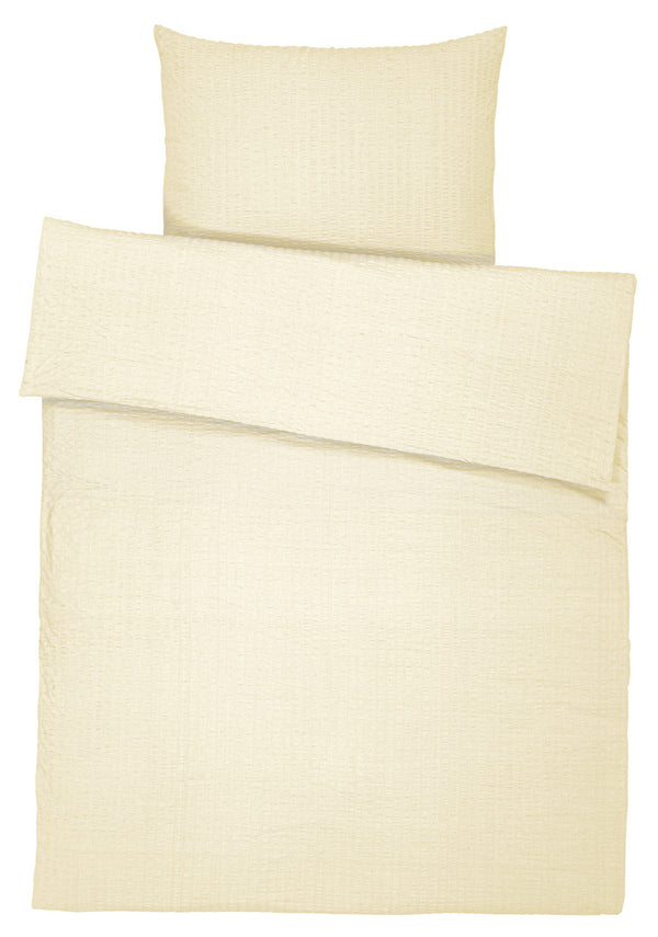 pościel Mallorca zakładka hotelowa; 160x210 cm (SxD), 65x100 cm (DxS); szampan