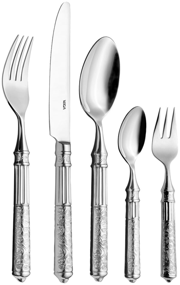 łyżka stołowa Marokko; 20.8 cm (D); srebro, Griff srebro; 6 sztuka / opakowanie