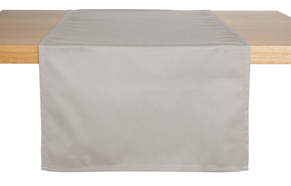 bieżnik Oblia; 40x130 cm (SxD); jasny szary; prostokątny; 6 sztuka / opakowanie