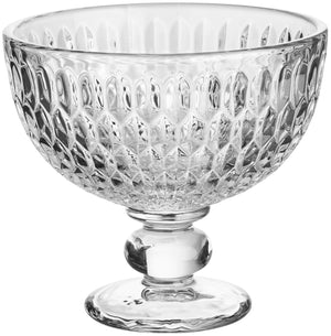 pucharek do lodów Jana; 400ml, 12x10.9 cm (ØxW); transparentny; 6 sztuka / opakowanie