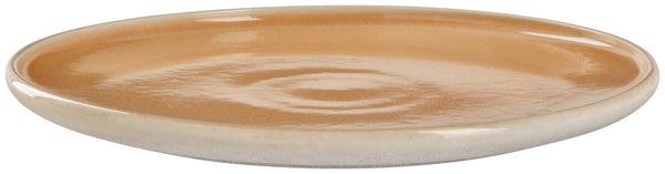 talerz płaski Cascais; 26.5 cm (Ø); morela; okrągły; 4 sztuka / opakowanie