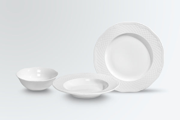 Schälchen Zürich; 270ml, 14x4.5 cm (ØxW); biały; okrągły; 6 sztuka / opakowanie