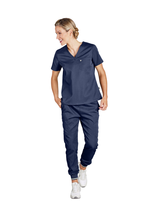 tunika damska Aversa; Kleidergröße XL; granat