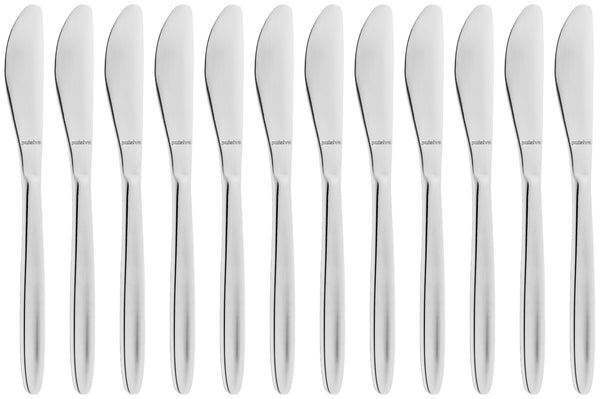 nóż stołowy Palermo; 20.9 cm (D); srebro, Griff srebro; 12 sztuka / opakowanie