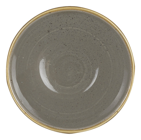 Ripple Dip Schale Stonecast Peppercorn; 70ml, 5.9x5 cm (ØxW); szary/brązowy; okrągły; 12 sztuka / opakowanie