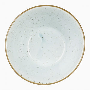 Bowl Stonecast Duck Egg Snack; 340ml, 12.1x6.5 cm (ØxW); jasny niebieski/brązowy; okrągły; 12 sztuka / opakowanie