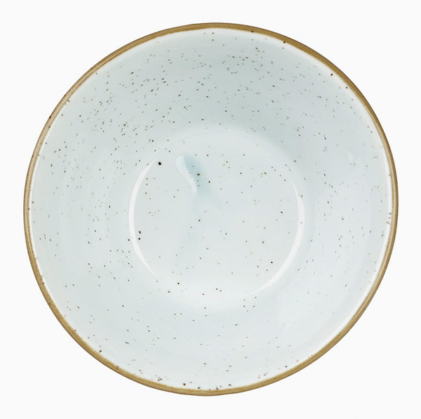 Bowl Stonecast Duck Egg Snack; 340ml, 12.1x6.5 cm (ØxW); jasny niebieski/brązowy; okrągły; 12 sztuka / opakowanie