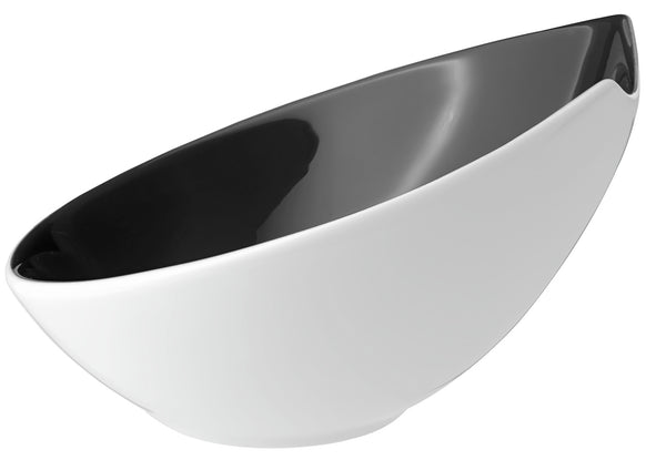 miska Contrast okrągła; 300ml, 16x17x9.3 cm (DxSxW); antracyt; owalny; 4 sztuka / opakowanie