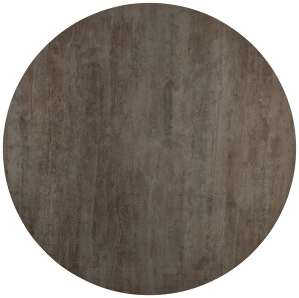 blat Maliana okrągły; 100 cm (Ø); metal antyk; okrągły