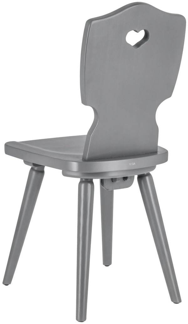 Holzstuhl Vroni; 41x50x88.5 cm (SxGxW); jasny szary; 2 sztuka / opakowanie