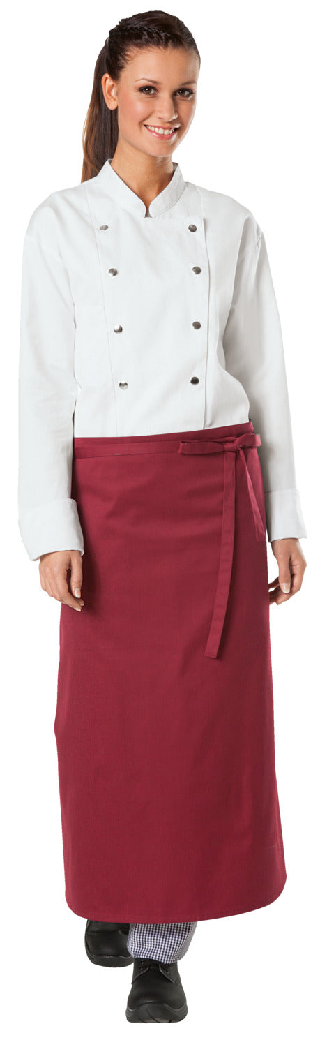 bluza kucharska damska Lucia długi rękaw; Kleidergröße 56; biały