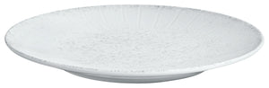 talerz płaski Caju bez rantu; 25 cm (Ø); biały/szary; okrągły; 6 sztuka / opakowanie
