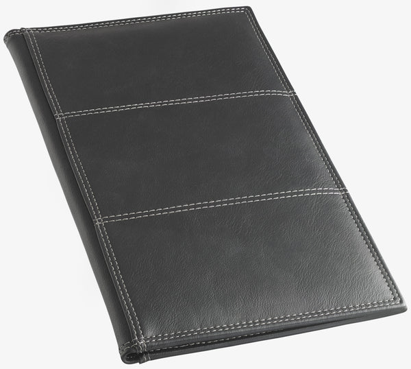 etui na rachunek Lipuro; 23x13.5x0.5 cm (DxSxW); czarny; prostokątny