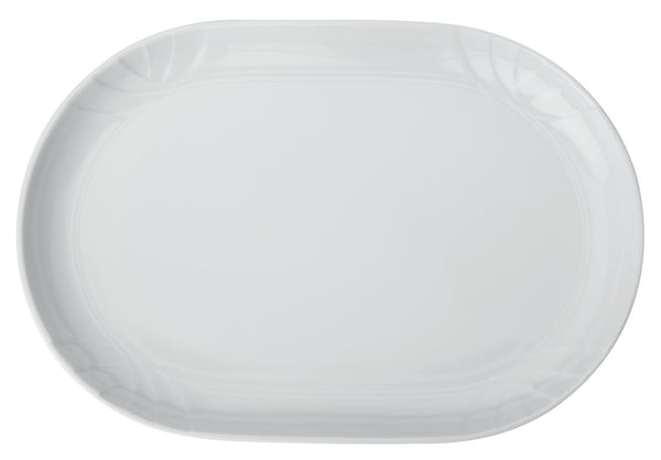 półmisek Kiara owalny; 36x25 cm (DxS); biały; owalny; 4 sztuka / opakowanie