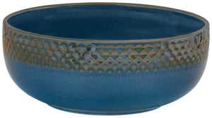 miska Aranda; 1200ml, 18x7 cm (ØxW); niebieski; 4 sztuka / opakowanie