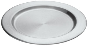 talerzyk Tilu matowy; 11.8 cm (Ø); srebro; okrągły; 6 sztuka / opakowanie