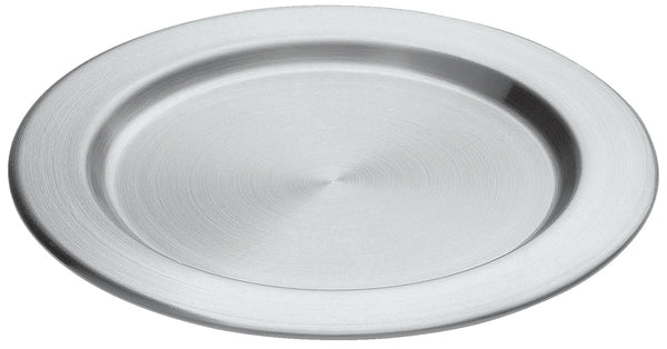 talerzyk Tilu matowy; 11.8 cm (Ø); srebro; okrągły; 6 sztuka / opakowanie