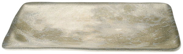 talerz Selene; 28.2x15.1x2.4 cm (DxSxW); szary/biały; prostokątny; 2 sztuka / opakowanie