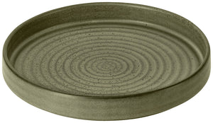 talerz z wysokim rantem Snug; 750ml, 20.5x4 cm (ØxW); oliwka; okrągły; 4 sztuka / opakowanie