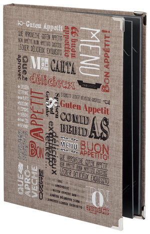 karta dań Vintago A5; Größe DIN A5