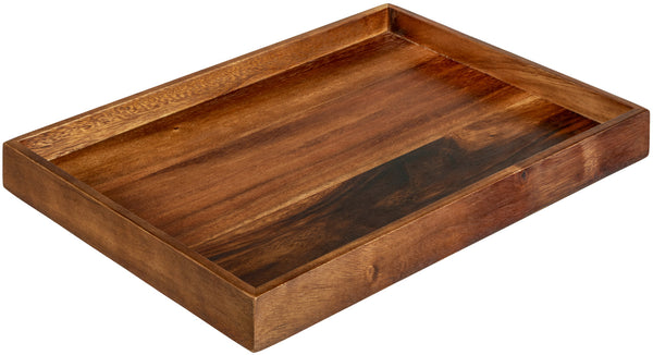 taca Wantage akacja; 38x27x3.5 cm (DxSxW); akacja brąz; prostokątny