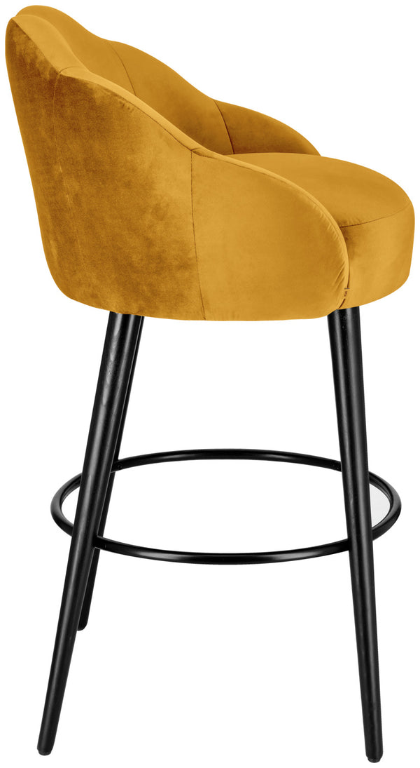 Barstuhl Malea; 57x53x99 cm (SxGxW); złoto