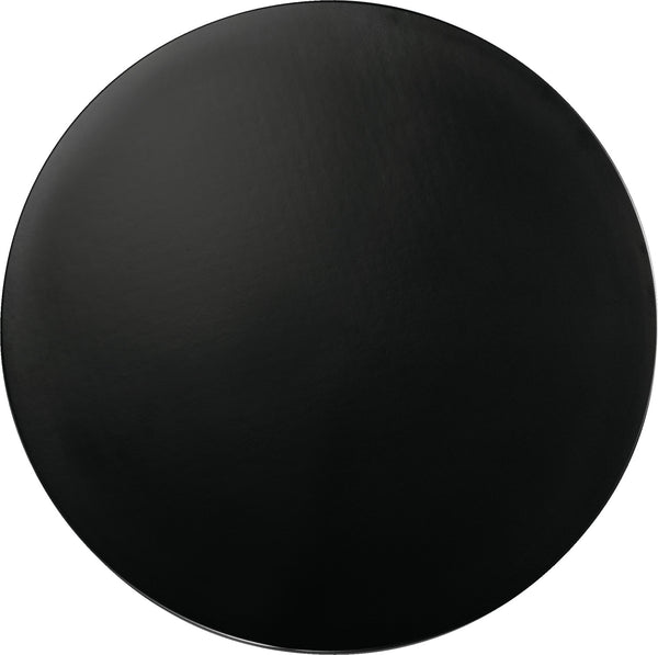 blat Topalit okrągły; 80 cm (Ø); czarny; okrągły