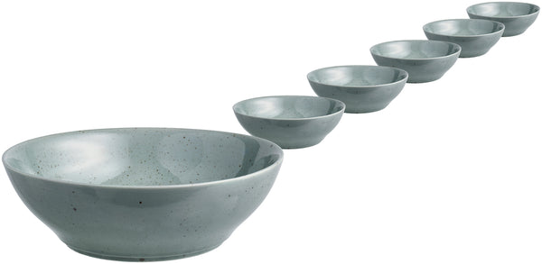 miska Alessia okrągła; 800ml, 18.5x5.8 cm (ØxW); turkusowy; okrągły; 6 sztuka / opakowanie
