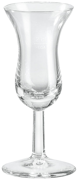 kieliszek  Intermezzo; 50ml, 5.1x12 cm (ØxW); transparentny; 2 cl Füllstrich, 12 sztuka / opakowanie