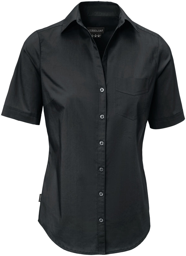 bluzka damska Kim krótki rękaw; Kleidergröße 36; czarny