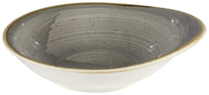 Schale Stonecast Peppercorn oval tief; 170ml, 16x14.5x14.5 cm (DxSxW); szary/brązowy; owalny; 12 sztuka / opakowanie