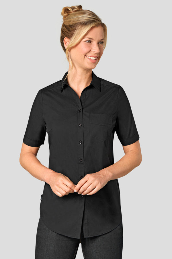 bluzka damska Kim krótki rękaw; Kleidergröße 36; czarny