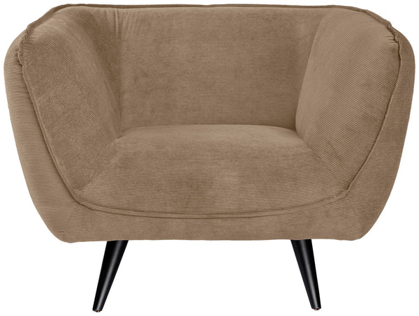 czarne nogi; 110x88x76 cm (SxGxW); siedzisko taupe