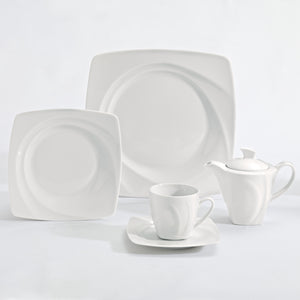 cukiernica Vilano z pokrywką; 250ml, 9x10.5 cm (ØxW); biały; okrągły; 6 sztuka / opakowanie