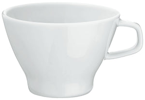 filiżanka do kawy Contrast; 160ml, 9x6.5 cm (ØxW); biały; stożkowy; 6 sztuka / opakowanie